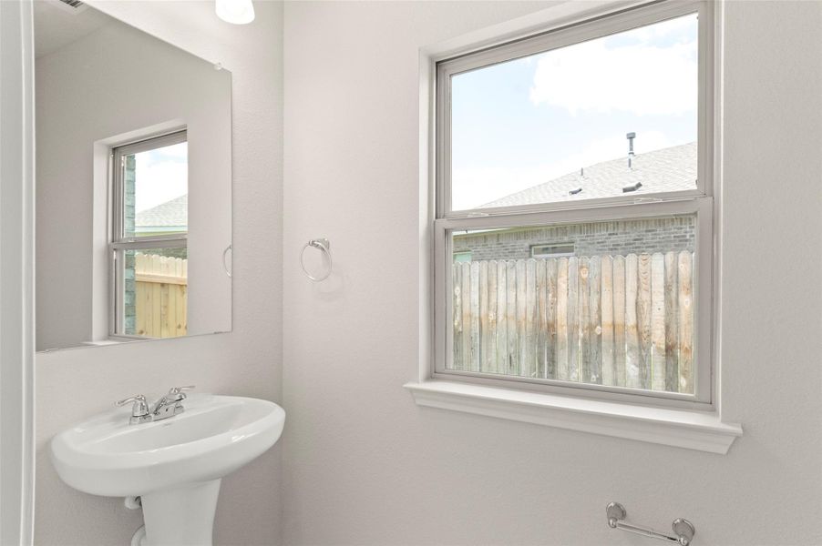 Bathroom with a sink