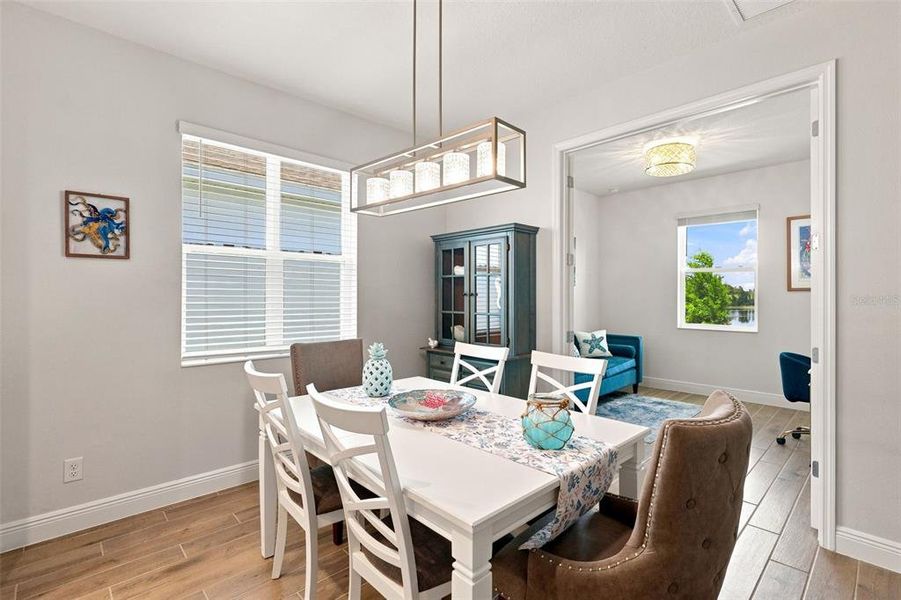 Furnished interior view inside a new home in , Groveland (Image 29).