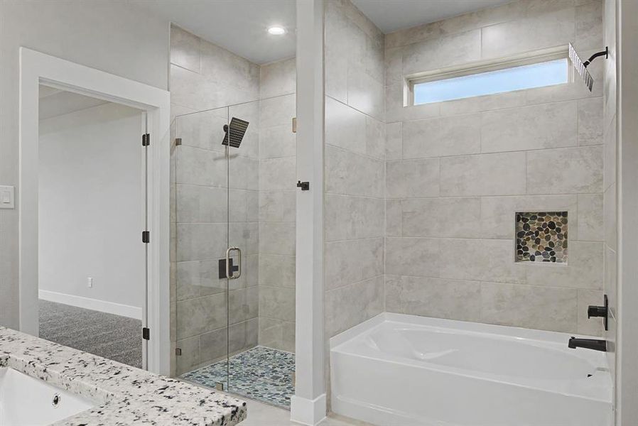 Furnished interior view inside a new home in , Dallas (Image 10). Furnished interior view inside a new home in , Dallas (Image 10).