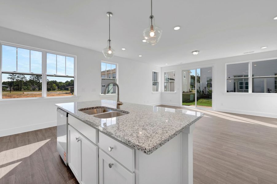 Furnished interior view inside a new home in Powell, Angier (Image 5).