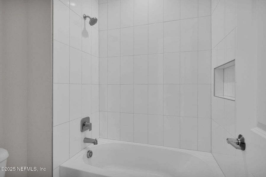 Furnished interior view inside a new home in Crosswinds at Nocatee, Nocatee (Image 10).