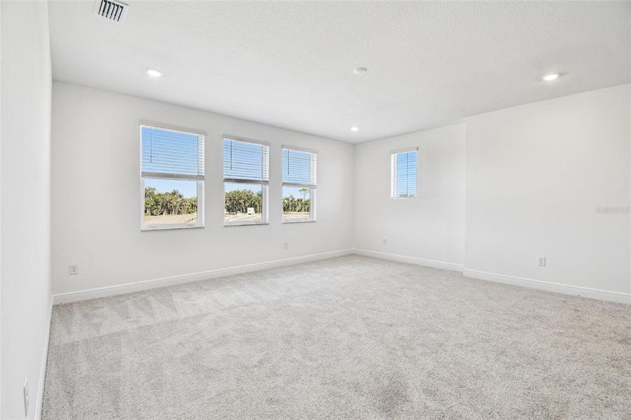 Spacious, unfurnished interior of a new home in Creeks Edge at Twin Rivers, Parrish (Image 63).