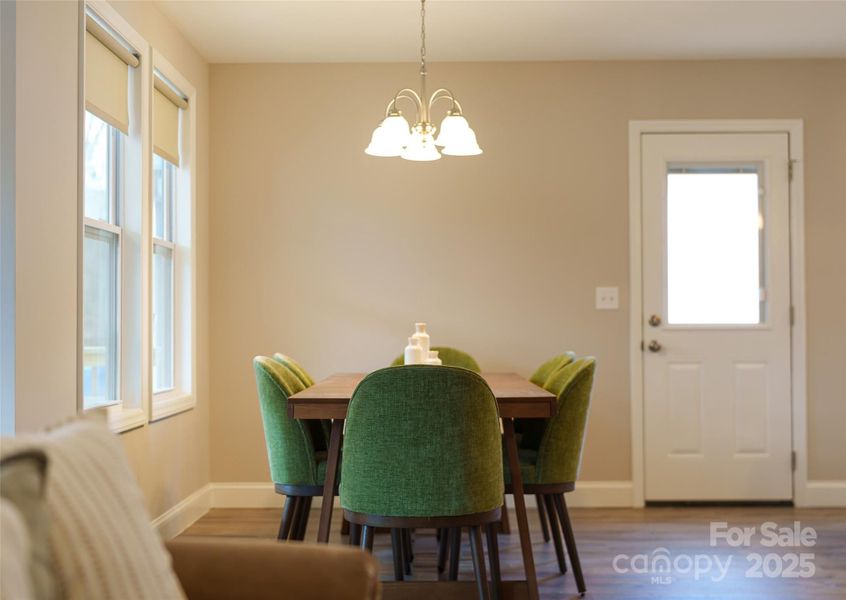 Furnished interior view inside a new home in , Brevard (Image 17).