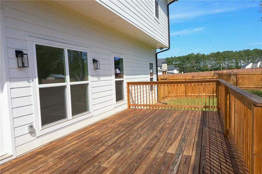 Exterior details and patio area of a home in , Loganville (Image 41).