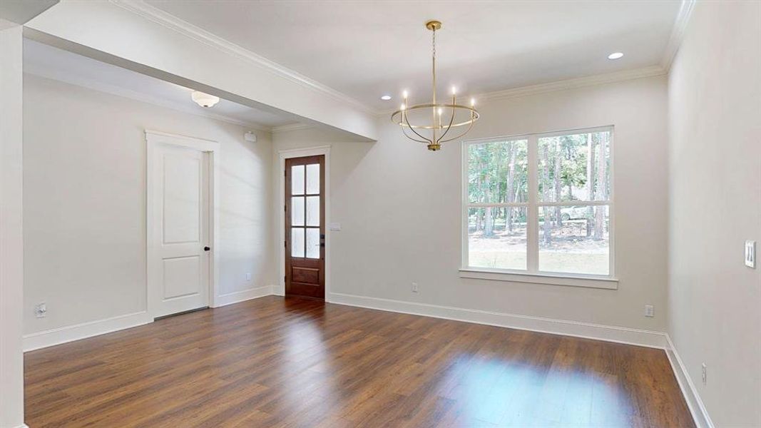 Spacious, unfurnished interior of a new home in , Tyler (Image 22).