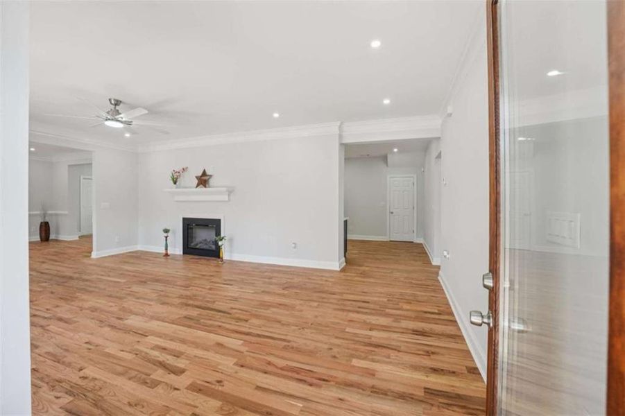 Spacious, unfurnished interior of a new home in , South Fulton (Image 19).