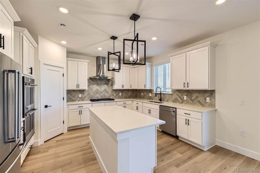Furnished interior view inside a new home in Spring Valley Ranch, Elizabeth (Image 5).