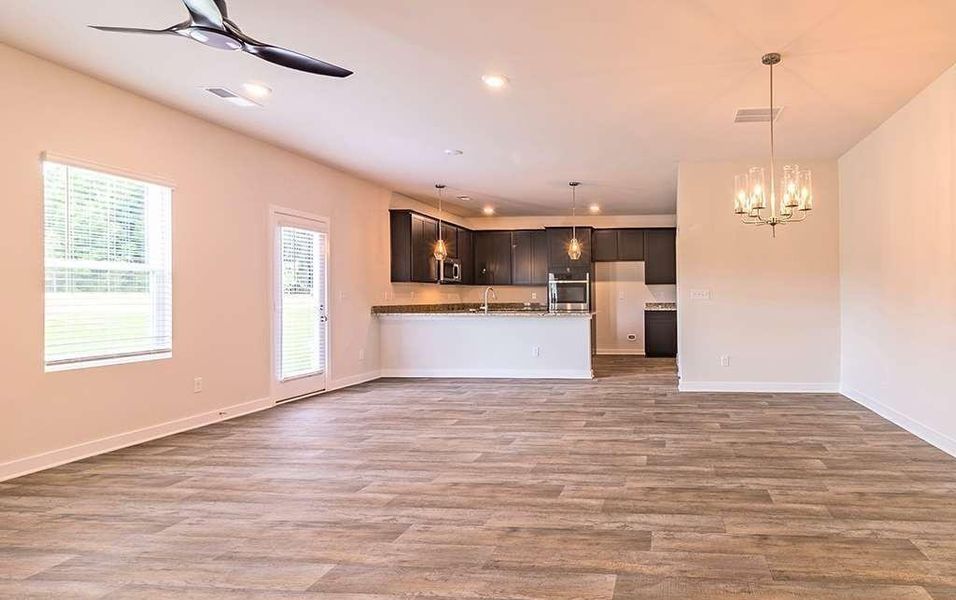 Spacious, unfurnished interior of a new home in Fern Dale, Fairburn (Image 20). Spacious, unfurnished interior of a new home in Fern Dale, Fairburn (Image 20).
