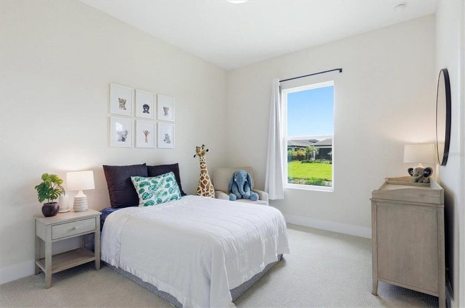 Furnished interior view inside a new home in , Sarasota (Image 28).