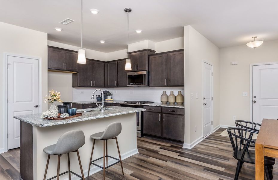Furnished interior view inside a new home in Flemingfield, Greensboro (Image 12).