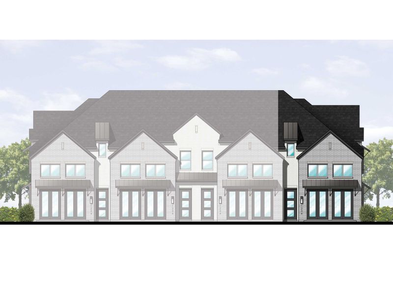 Representative Elevation - some options shown Representative Elevation - some options shown