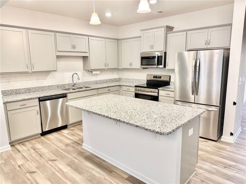 Furnished interior view inside a new home in , Cartersville (Image 5).