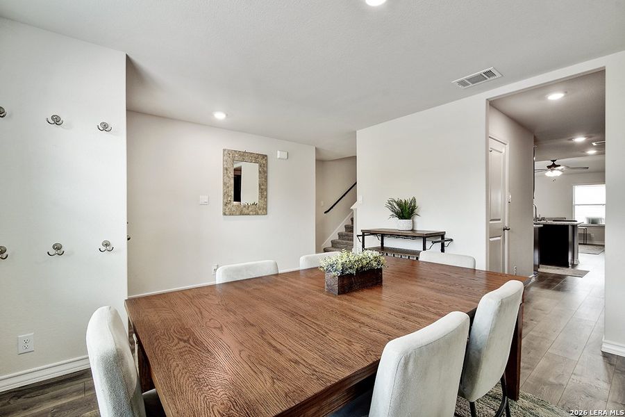 Furnished interior view inside a new home in Langdon, San Antonio (Image 24).