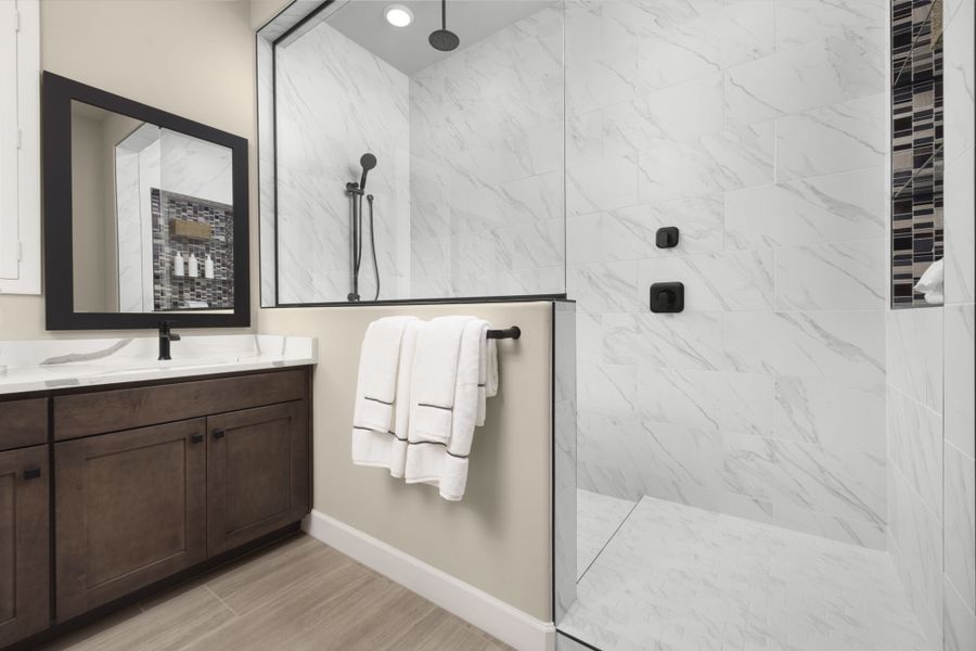 Primary Bath - Mountain View Ranch Model