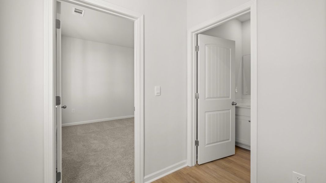 Representative unfurnished interior of a home built from the Fayette ll by D.R. Horton in Braselton Village, Braselton (Image 15).
