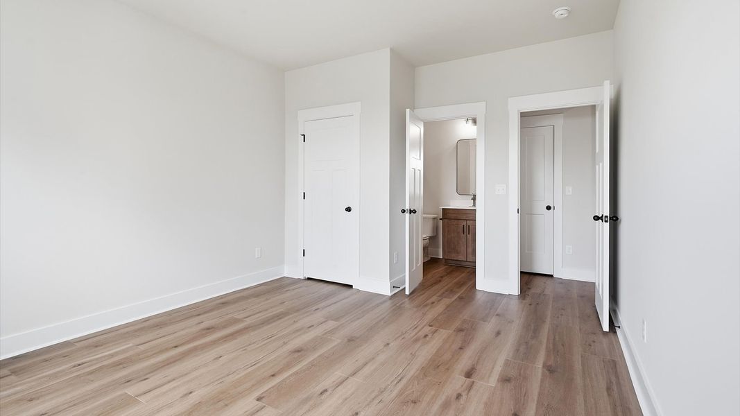 Furnished interior view inside a new home in Pelham Crossing Single Family Homes, Greer (Image 34).