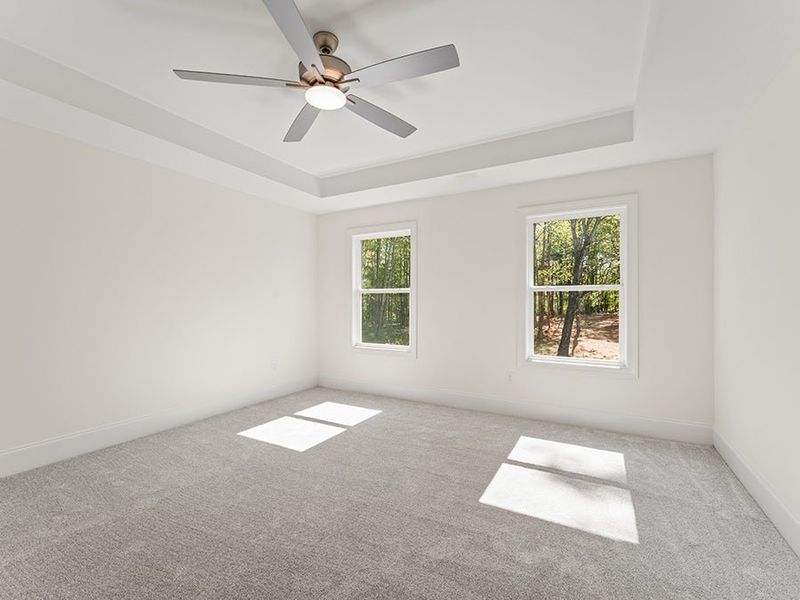 Representative unfurnished interior of a home built from the The Chatham by Windsong Properties in Ashbury Commons, Powder Springs (Image 23). Representative unfurnished interior of a home built from the The Chatham by Windsong Properties in Ashbury Commons, Powder Springs (Image 23).
