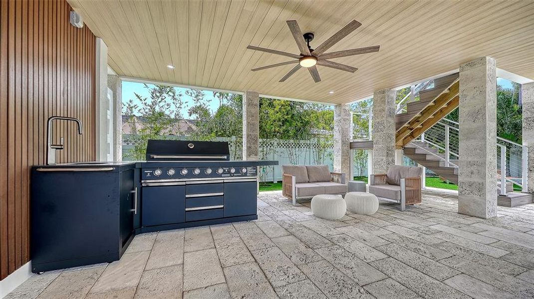 Exterior details and patio area of a home in , Holmes Beach (Image 36). Exterior details and patio area of a home in , Holmes Beach (Image 36).