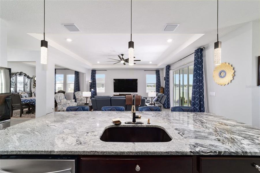 Furnished interior view inside a new home in Brookhaven, Ocala (Image 63).