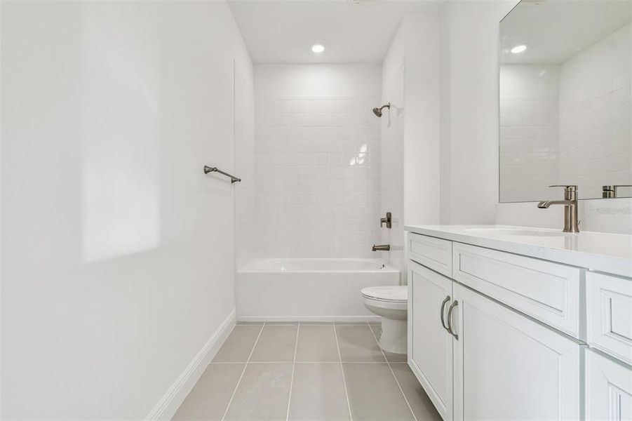 Furnished interior view inside a new home in Creeks Edge at Twin Rivers, Parrish (Image 13).