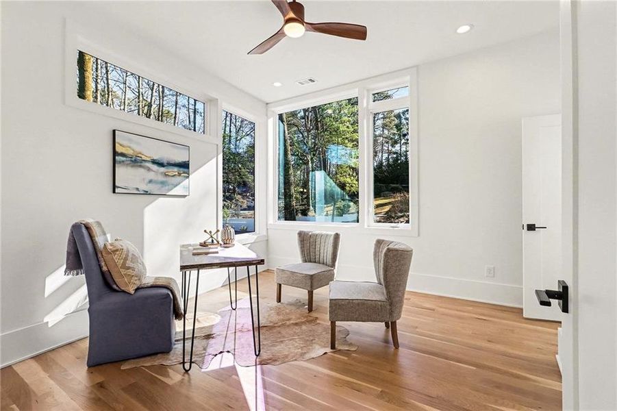 Furnished interior view inside a new home in , Atlanta (Image 21). Furnished interior view inside a new home in , Atlanta (Image 21).