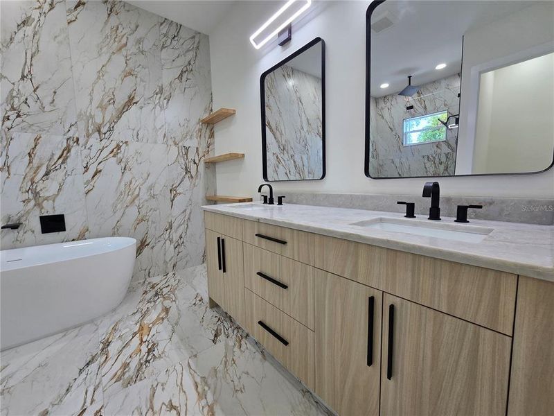 Furnished interior view inside a new home in , Tampa (Image 6).