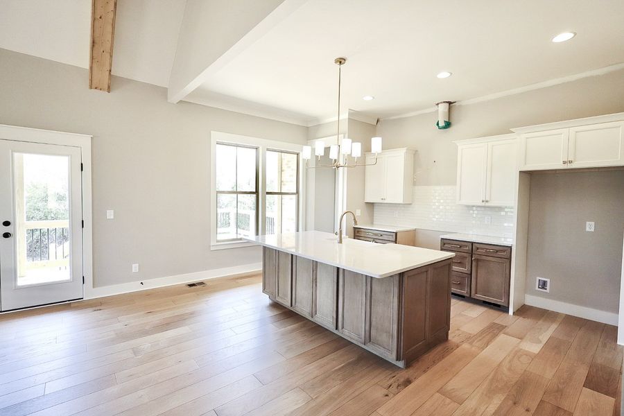 Furnished interior view inside a new home in Creekside, Cleveland (Image 6).