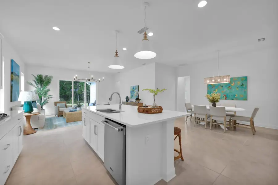 Representative furnished interior of a home built from the Eliza by Riverside Homes in Sagebrush at EverRange, Jacksonville (Image 14).