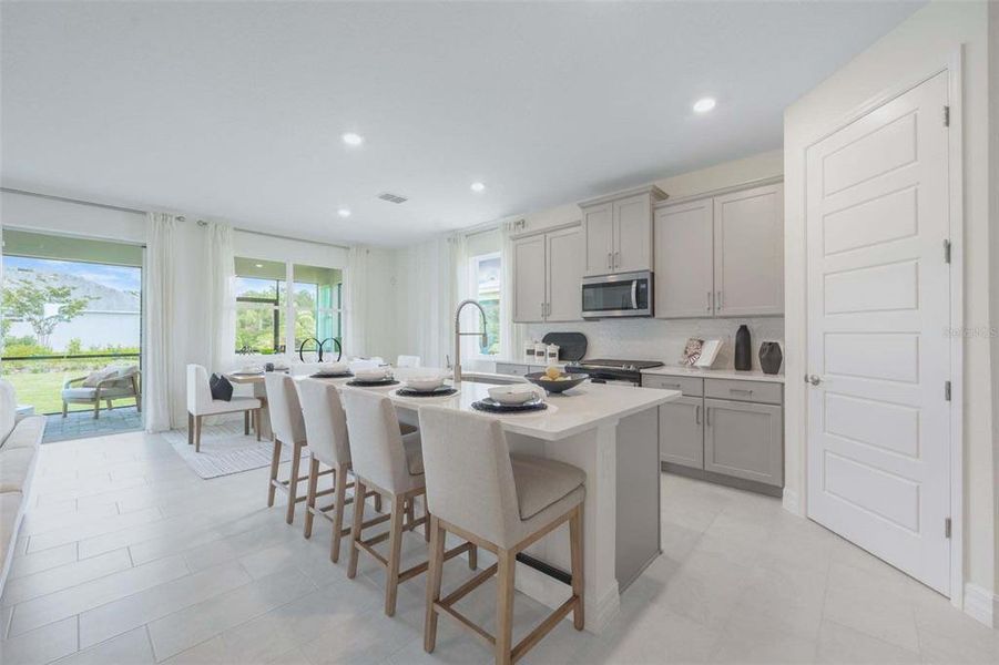 Furnished interior view inside a new home in Lakes of Mount Dora, Mount Dora (Image 9).