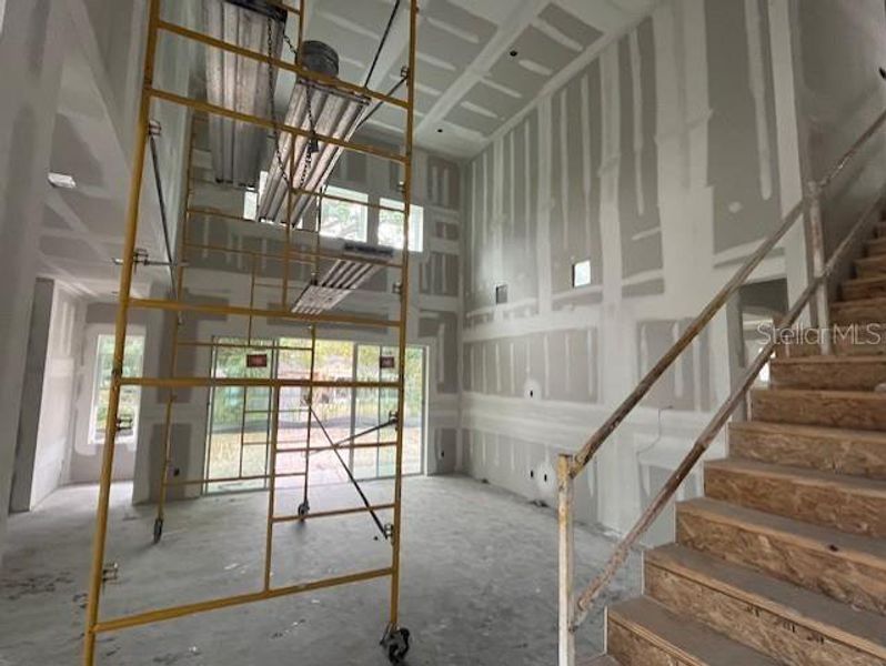 In-progress construction of a new home in , Orlando, FL (Image 5).