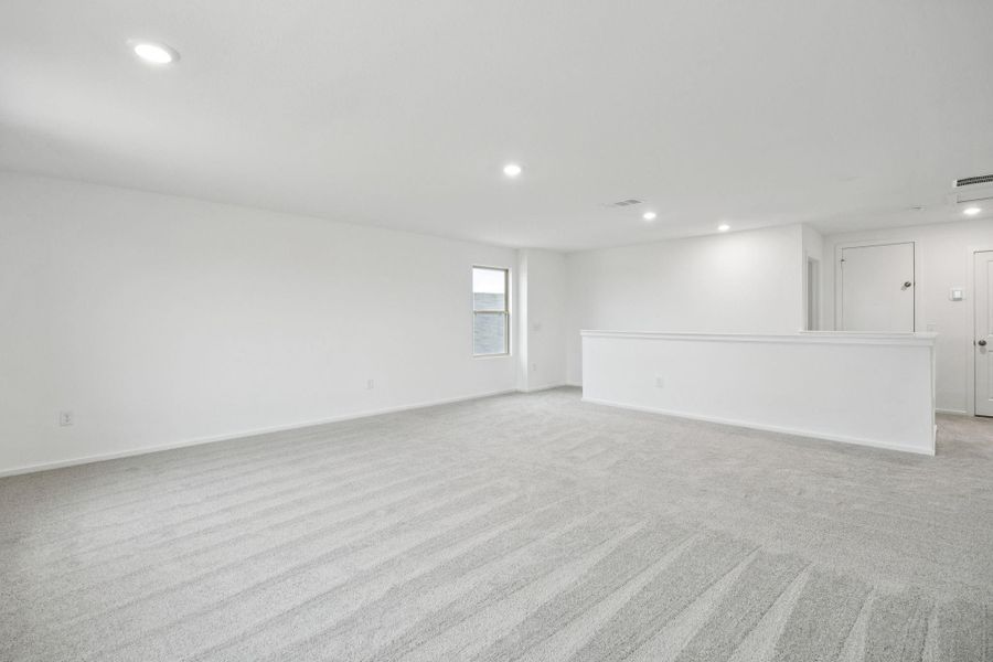 Spacious, unfurnished interior of a new home in Crosby Farms, Crosby (Image 14). Spacious, unfurnished interior of a new home in Crosby Farms, Crosby (Image 14).