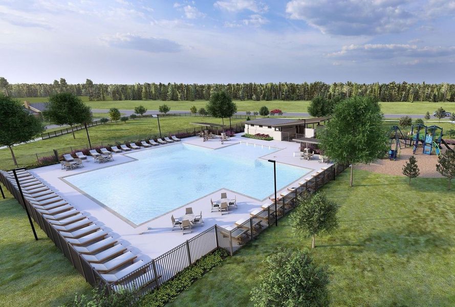 Canopies community pool Canopies community pool