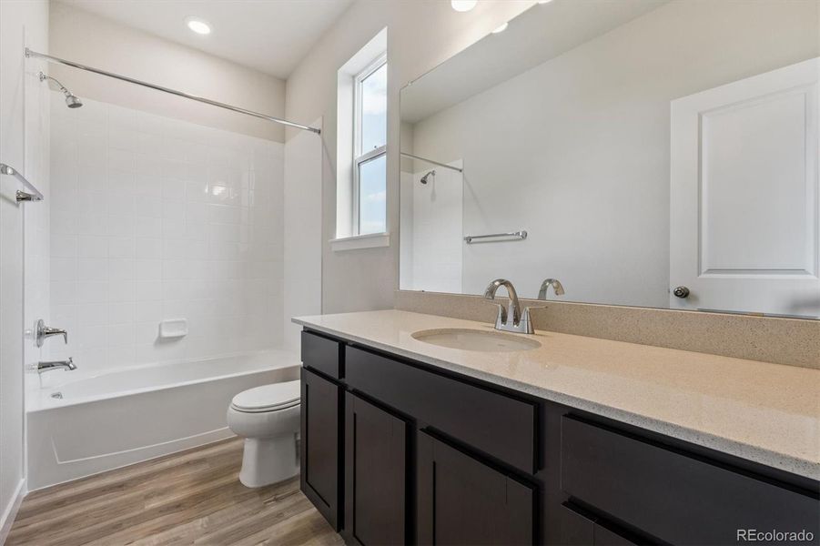Furnished interior view inside a new home in Floret Collection at Parkdale Commons, Lafayette (Image 6).