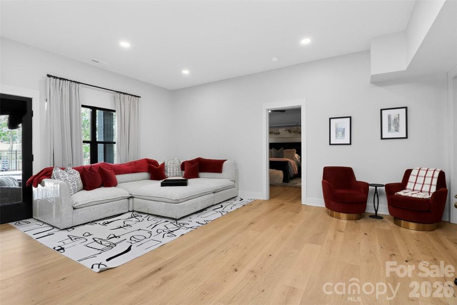 Furnished interior view inside a new home in , Monroe (Image 30).