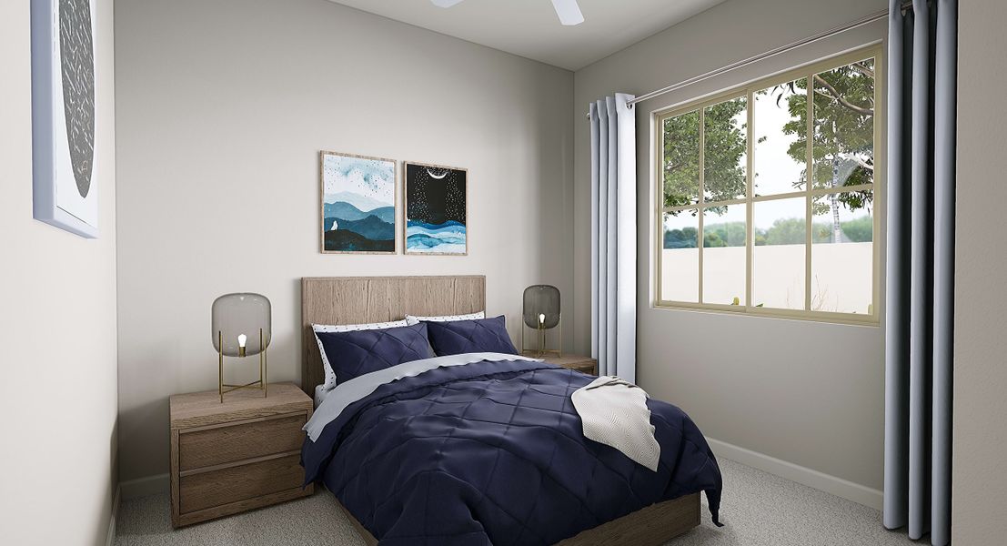 Representative furnished interior of a home built from the Calderwood Plan 4504 by Tri Pointe Homes in Terraza, San Tan Valley (Image 11).