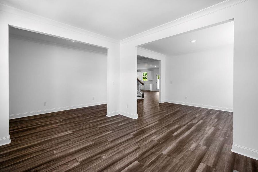 Spacious, unfurnished interior of a new home in Bennett Farm, Loganville (Image 17).