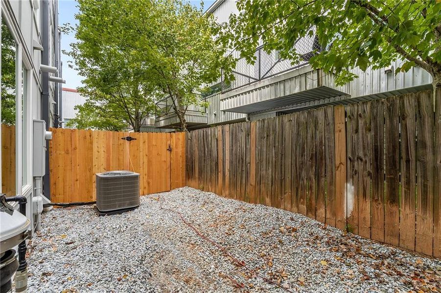 Exterior details and patio area of a home in , Atlanta (Image 3).