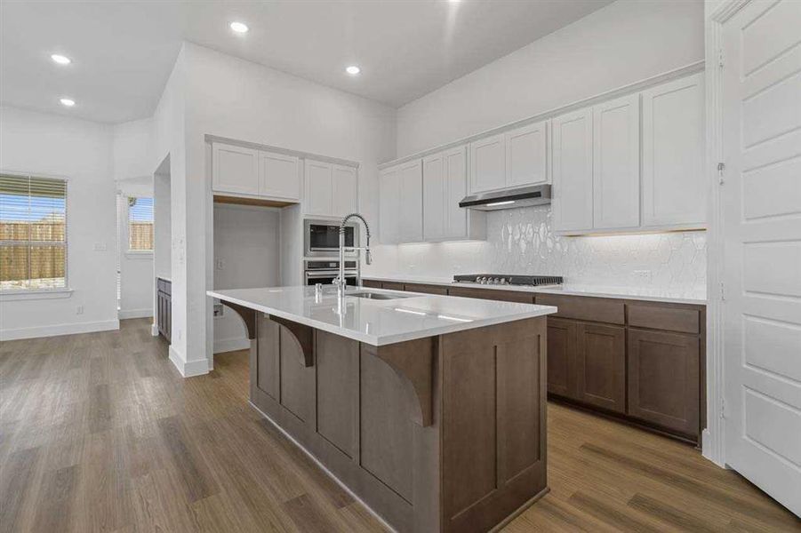 Large Kitchen Island, Tons of Cabinet Space - Representative Photo