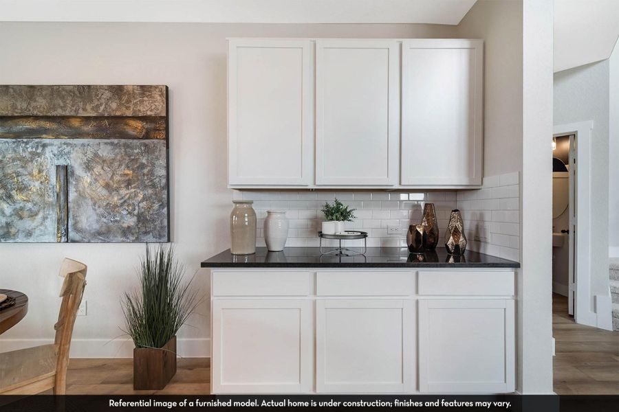Furnished interior view inside a new home in Caney Mills, Conroe (Image 17).