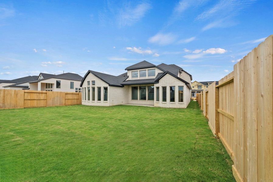 Exterior details and patio area of a home in Jubilee, Hockley (Image 24).