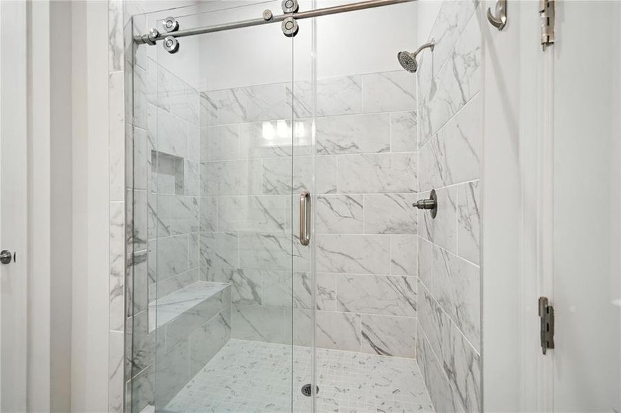 Close-up of interior finishes inside a home in , Ellijay (Image 21).