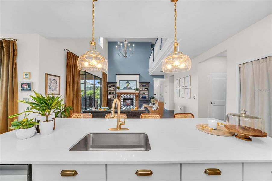 Furnished interior view inside a new home in , Lakewood Ranch (Image 36).