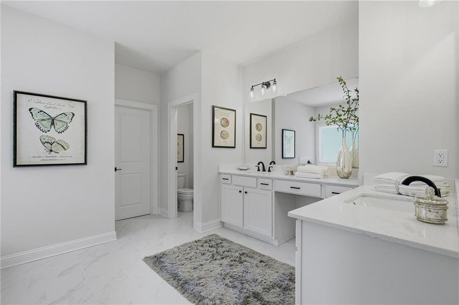 Furnished interior view inside a new home in , Ellenwood (Image 17).
