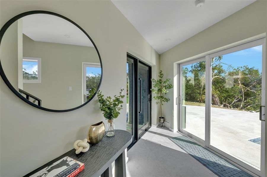 Furnished interior view inside a new home in , Sarasota (Image 19).