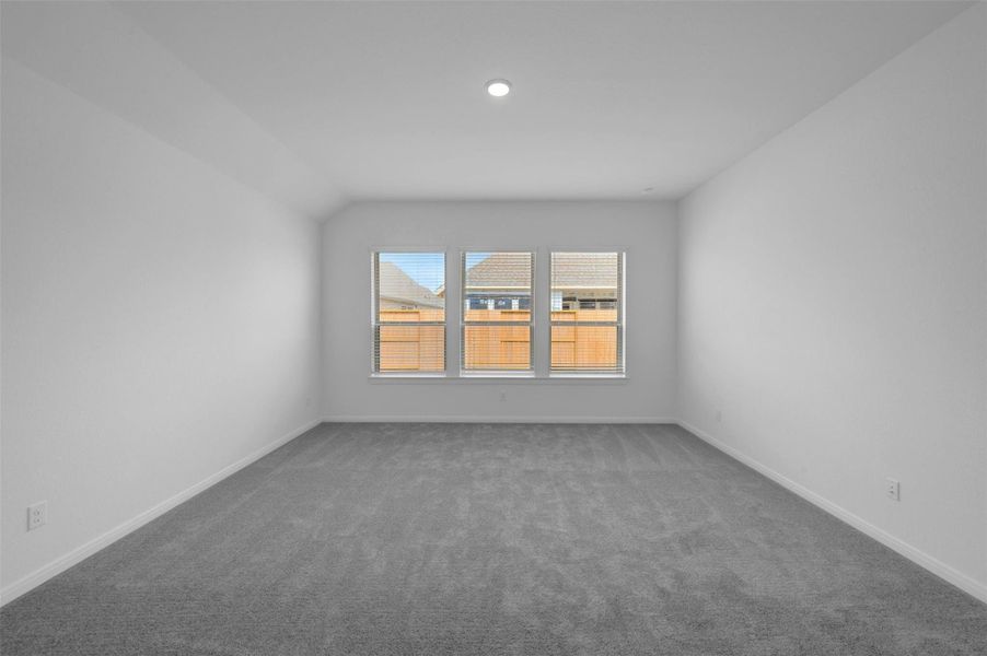 Spacious, unfurnished interior of a new home in Meridiana - Terrace Collection, Manvel (Image 21).