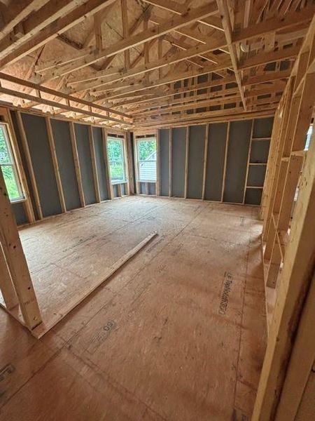 In-progress construction of a new home in Edenglen, Buford, GA (Image 40).