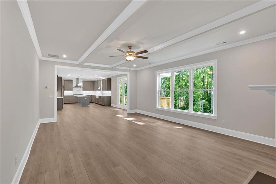 Spacious, unfurnished interior of a new home in Ford Landing, Acworth (Image 26).