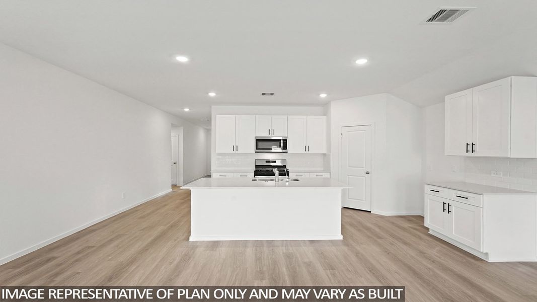 Furnished interior view inside a new home in Grand Pines, Magnolia (Image 5).