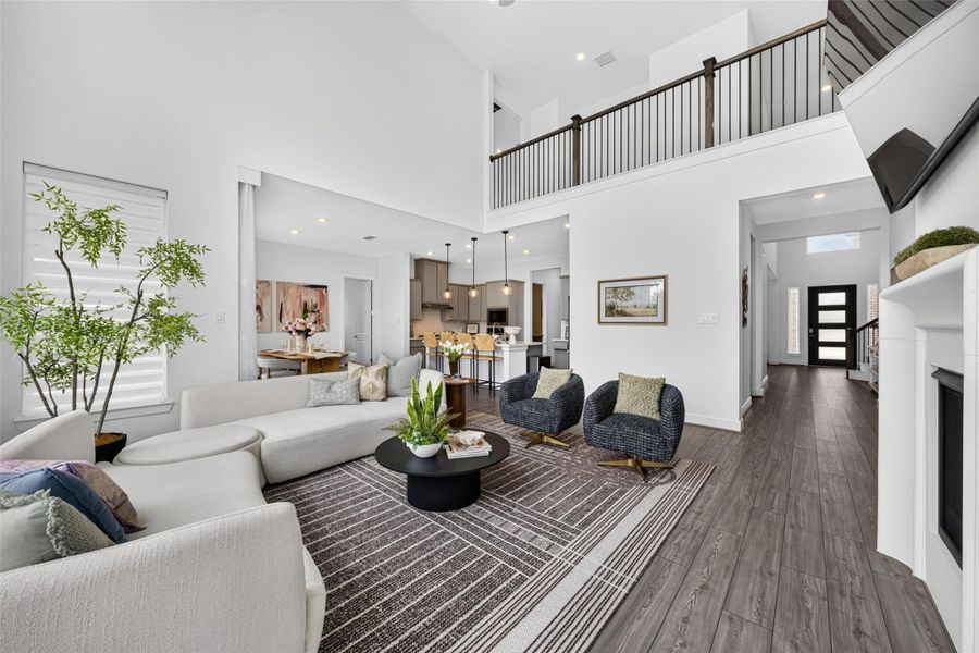 Furnished interior view inside a new home in , Cypress (Image 34). Furnished interior view inside a new home in , Cypress (Image 34).