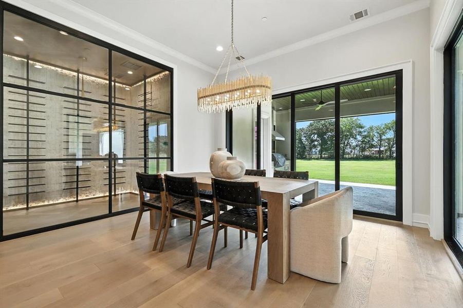 Furnished interior view inside a new home in , Bartonville (Image 7).